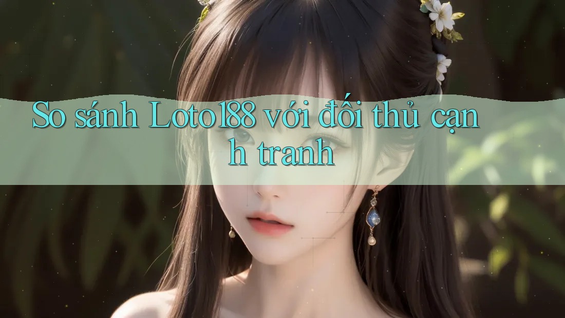 So sánh loto188 với đối thủ cạnh tranh
