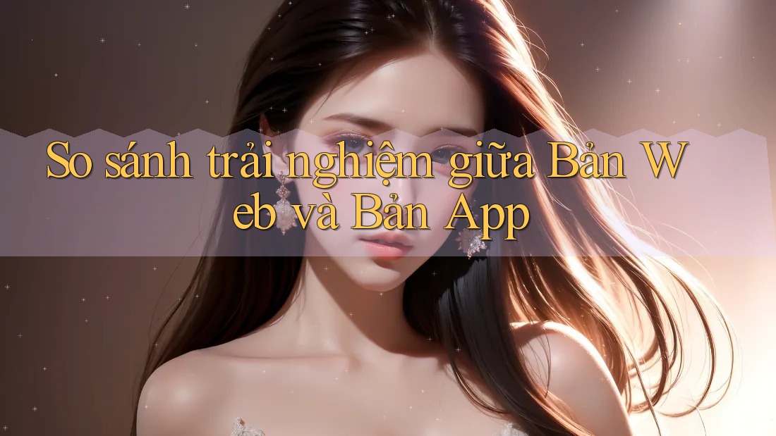 So sánh trải nghiệm giữa Bản Web và Bản App
