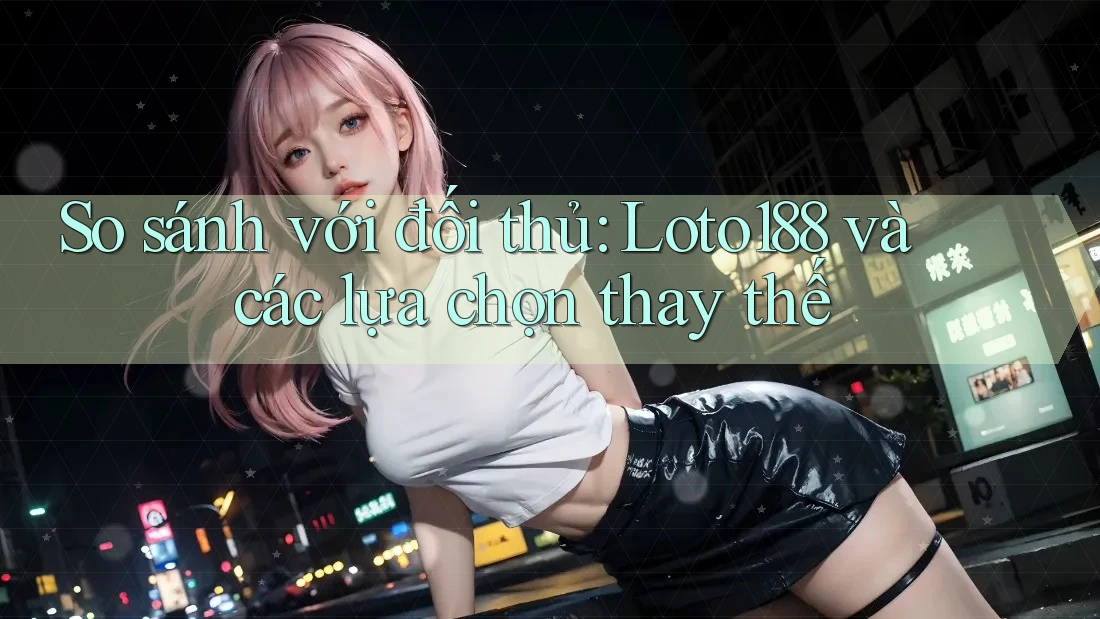 So sánh với đối thủ: Loto188 và các lựa chọn thay thế
