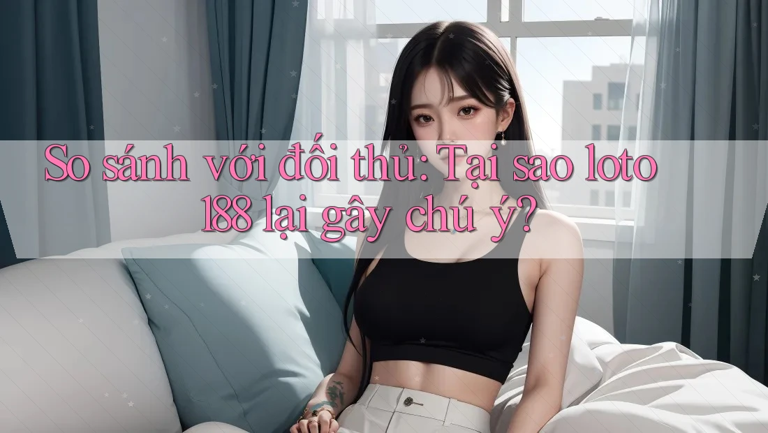 So sánh với đối thủ: Tại sao loto188 lại gây chú ý?
