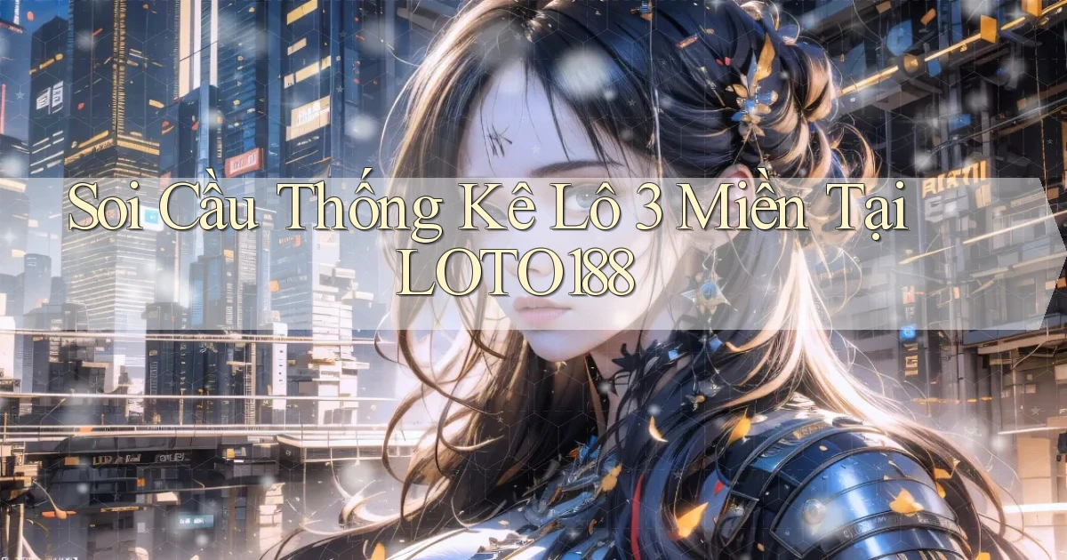soi cầu thống kê lô 3 miền tại loto188