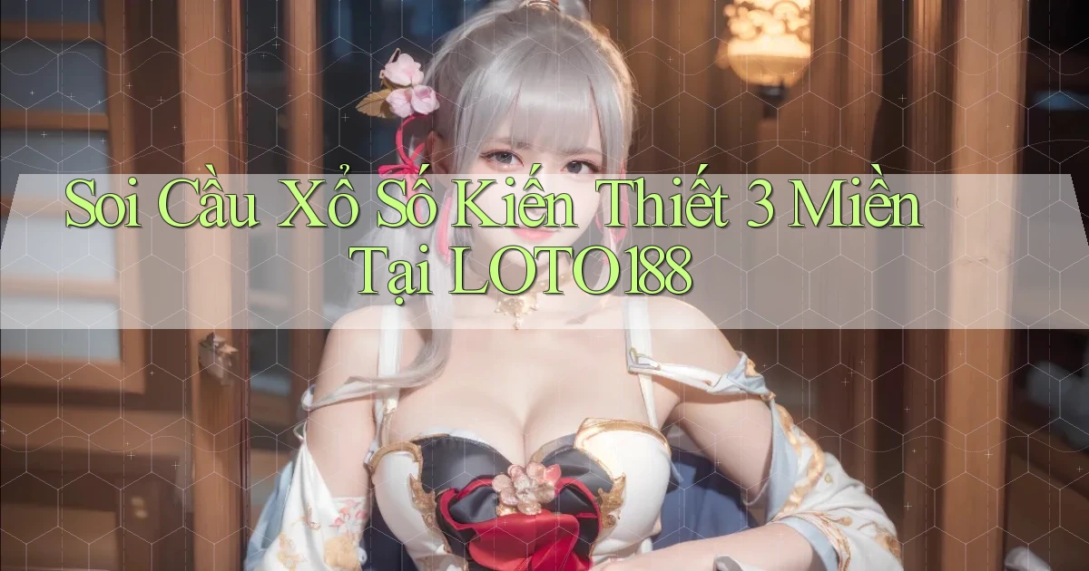 soi cầu xổ số kiến thiết 3 miền tại loto188