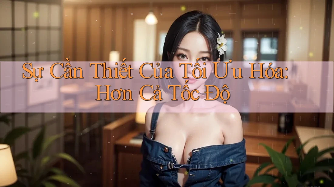 Sự Cần Thiết Của Tối Ưu Hóa: Hơn Cả Tốc Độ