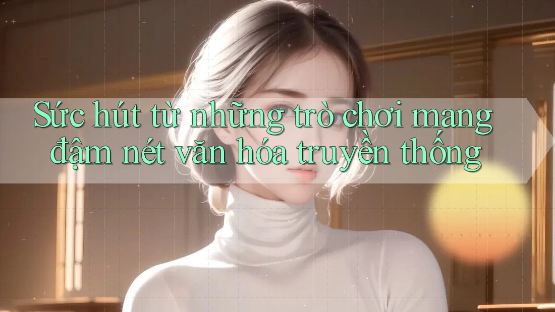 Sức hút từ những trò chơi mang đậm nét văn hóa truyền thống
