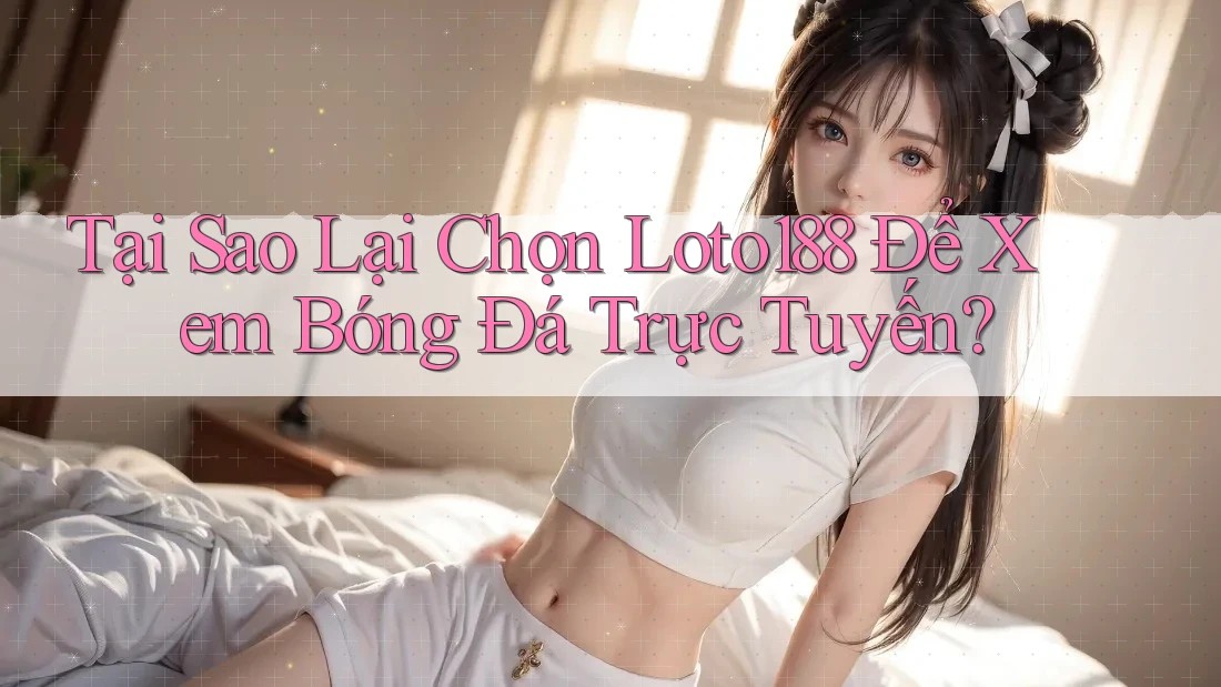 Tại Sao Lại Chọn Loto188 Để Xem Bóng Đá Trực Tuyến?