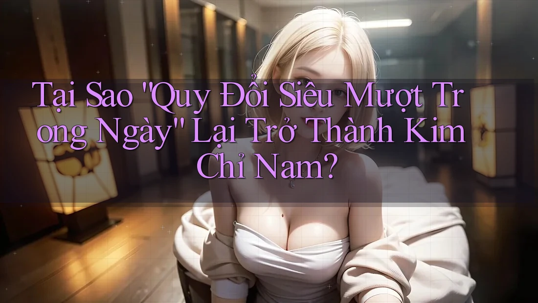 Tại Sao “Quy Đổi Siêu Mượt Trong Ngày” Lại Trở Thành Kim Chỉ Nam?