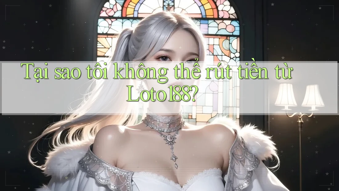 Tại sao tôi không thể rút tiền từ Loto188?