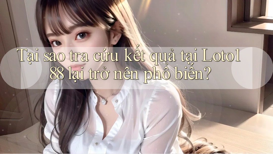 Tại sao tra cứu kết quả tại Loto188 lại trở nên phổ biến?
