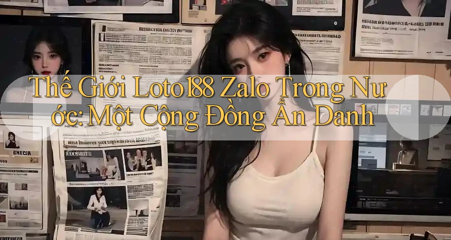 Thế Giới Loto188 Zalo Trong Nước: Một Cộng Đồng Ẩn Danh