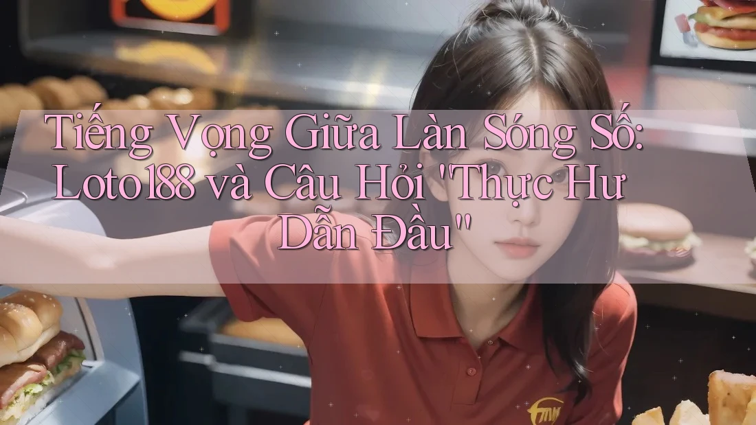 Tiếng Vọng Giữa Làn Sóng Số: Loto188 và Câu Hỏi “Thực Hư Dẫn Đầu”
