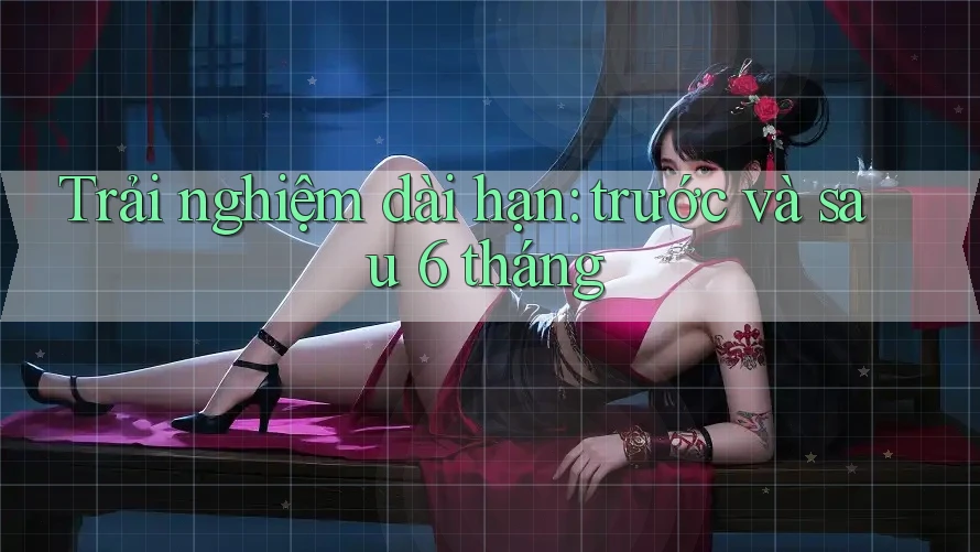 Trải nghiệm dài hạn: trước và sau 6 tháng