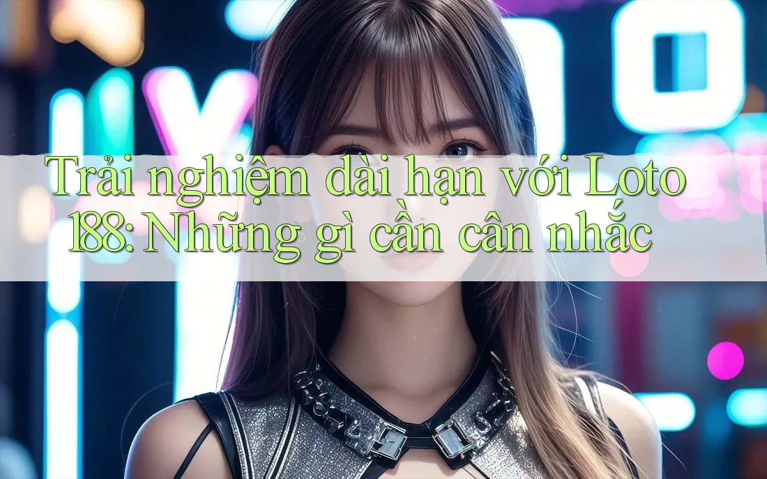 Trải nghiệm dài hạn với Loto188: Những gì cần cân nhắc