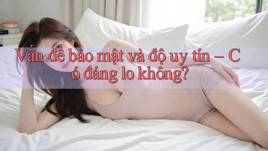 Vấn đề bảo mật và độ uy tín – Có đáng lo không?